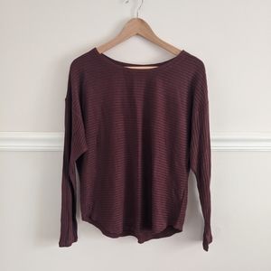 Silence + Noise long sleeve top